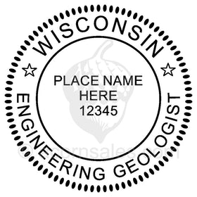 Wisconsin Engineering Geologist Seal Setup