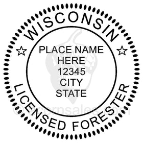 Wisconsin Professional Forester Seal Setup