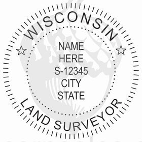 Wisconsin Land Surveyor Seal Setup