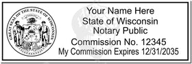 Wisconsin Notary Stamp 1090 Setup