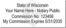 Wisconsin Notary Stamp 1096 Setup