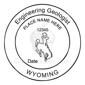 Wyoming Engineering Geologist Seal Setup