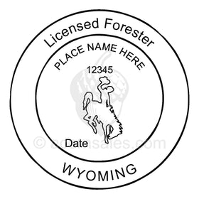 Wyoming Professional Forester Seal Setup