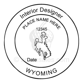 Wyoming Interior Designer Seal Setup