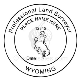 Wyoming Land Surveyor Seal Setup