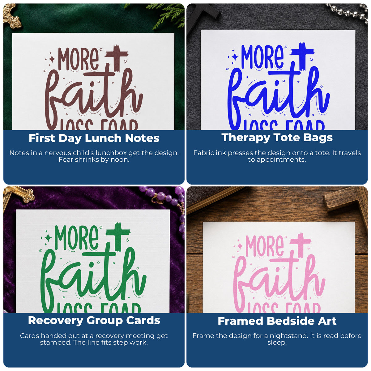 Christian rubber stamps for gift tags, faith mail art, planners, and Sunday school crafts with Bible verses and inspiring words.