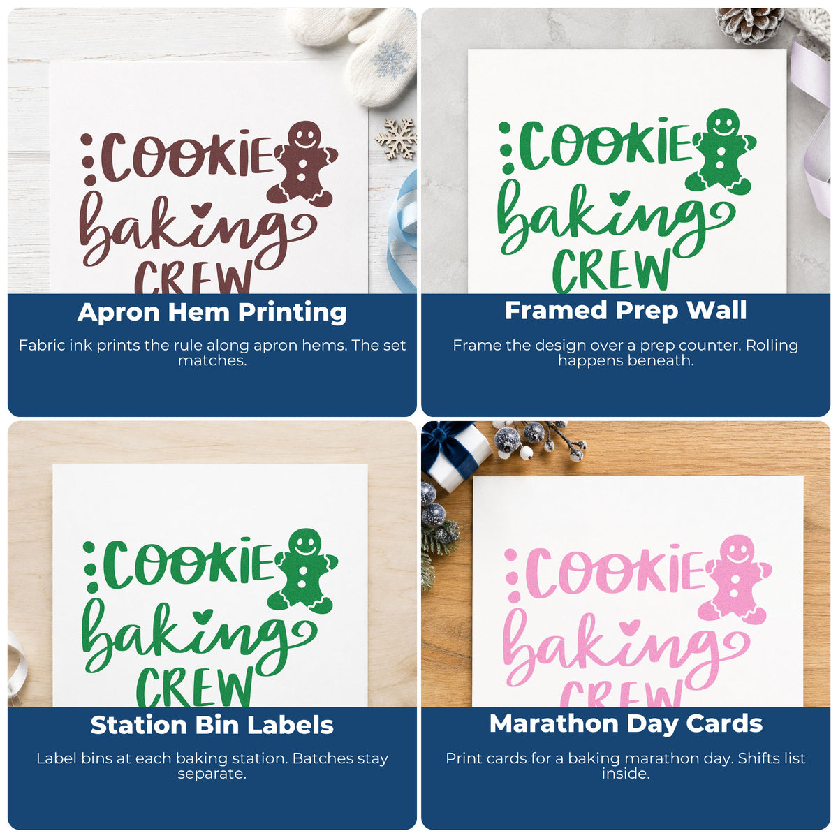Christmas rubber stamp designs for holiday envelopes, cookie exchange labels, scrapbooks, and DIY candle gifts.