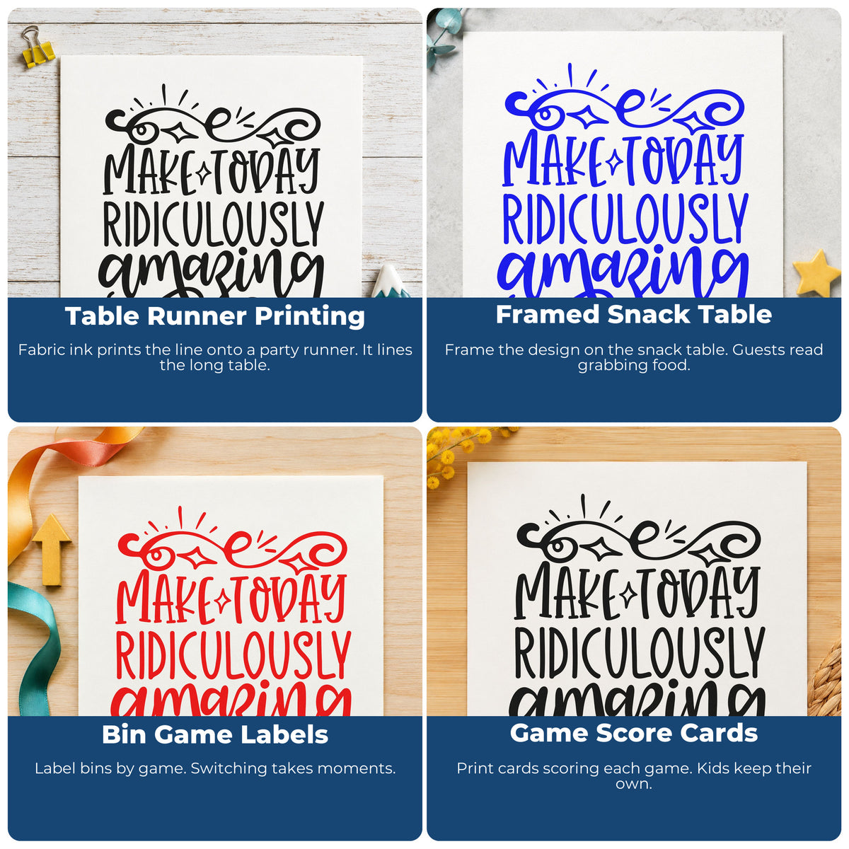 Motivational rubber stamp designs for habit trackers, vision boards, sticky notes, and personal planners.