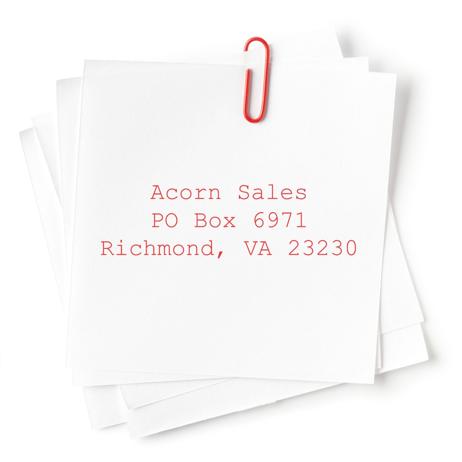 3 Line Slim Address Stamp Ads 5 In Use 3