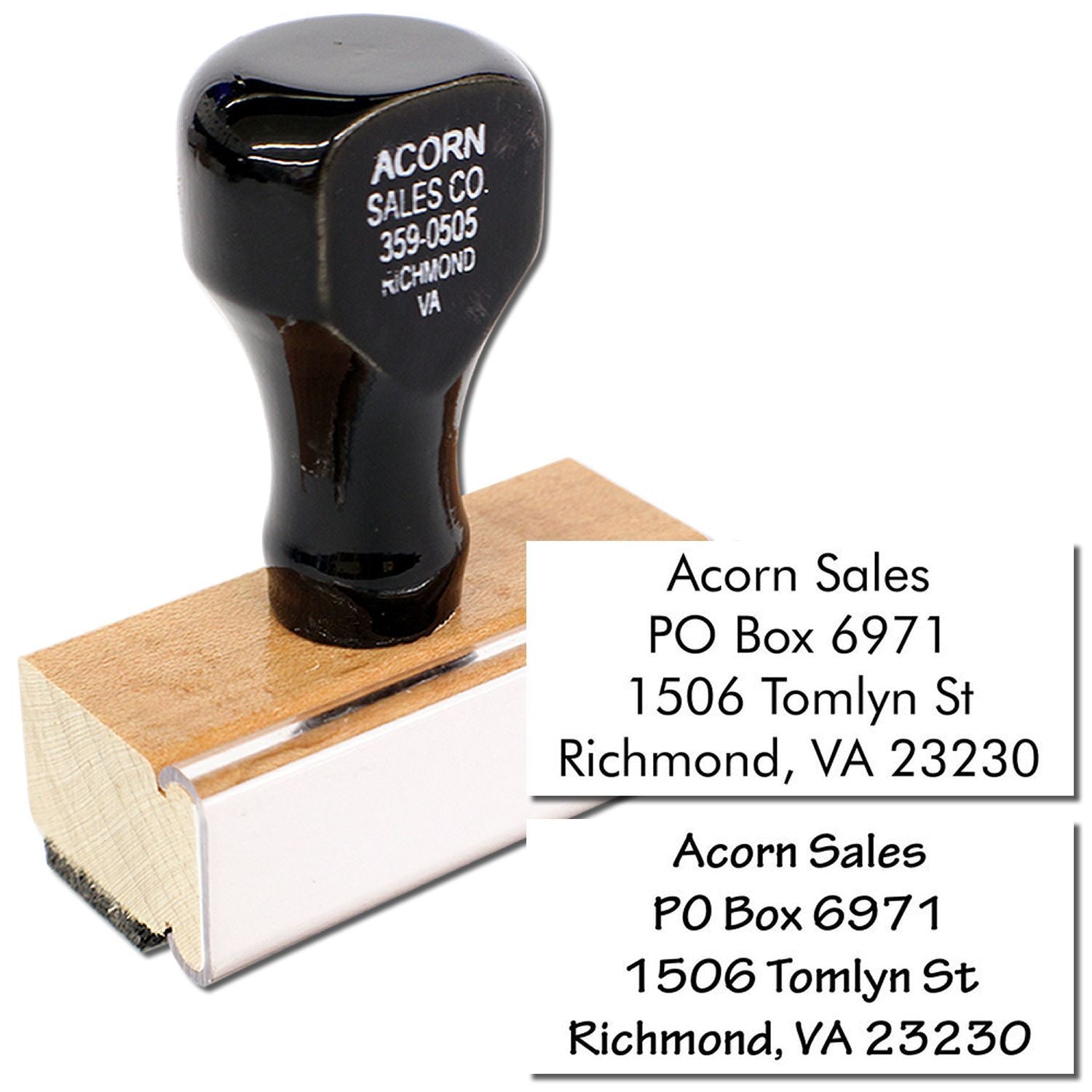 4 Line Address Stamp Regular Rubber Stamp Main Image