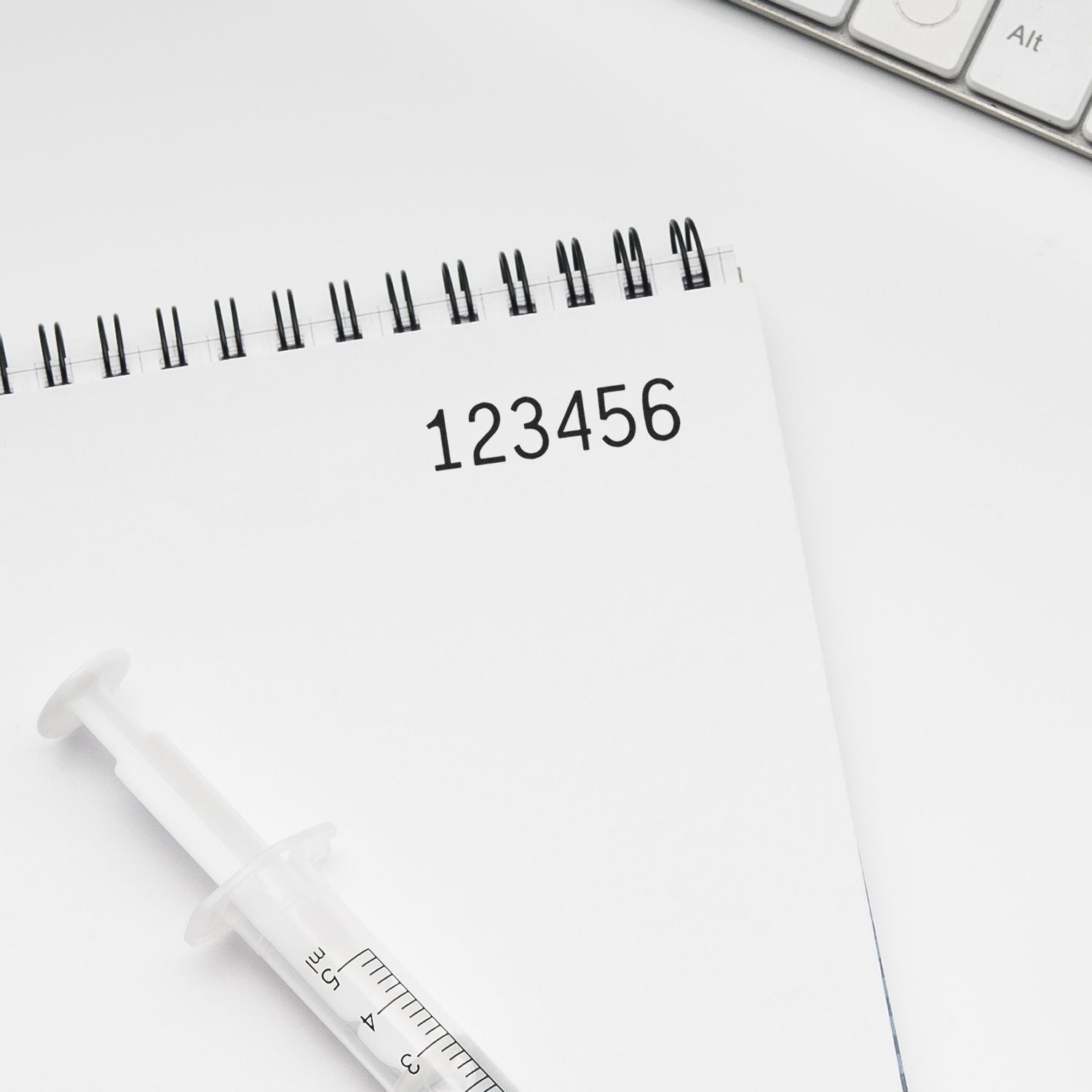 6 Digit Auto Numbering Stamp Model 18 In Use 1