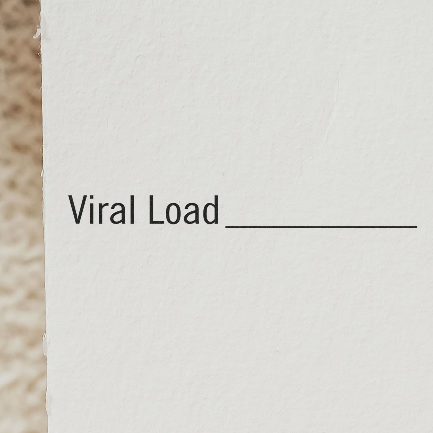 Medical graphic labeled Viral Load, showing viral testing concept for monitoring infection levels and treatment response.