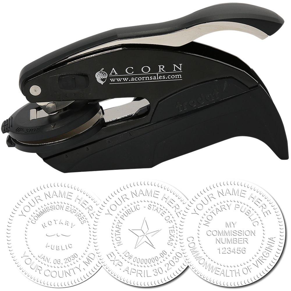 Black Hybrid Notary Embosser Main Image