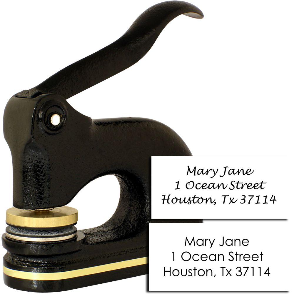 Cast Iron Address Embosser Main Image