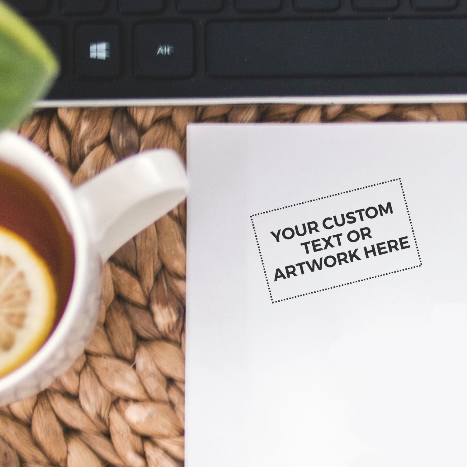 Custom Self Inking Stamp Trodat 5206 Artwork Overlay