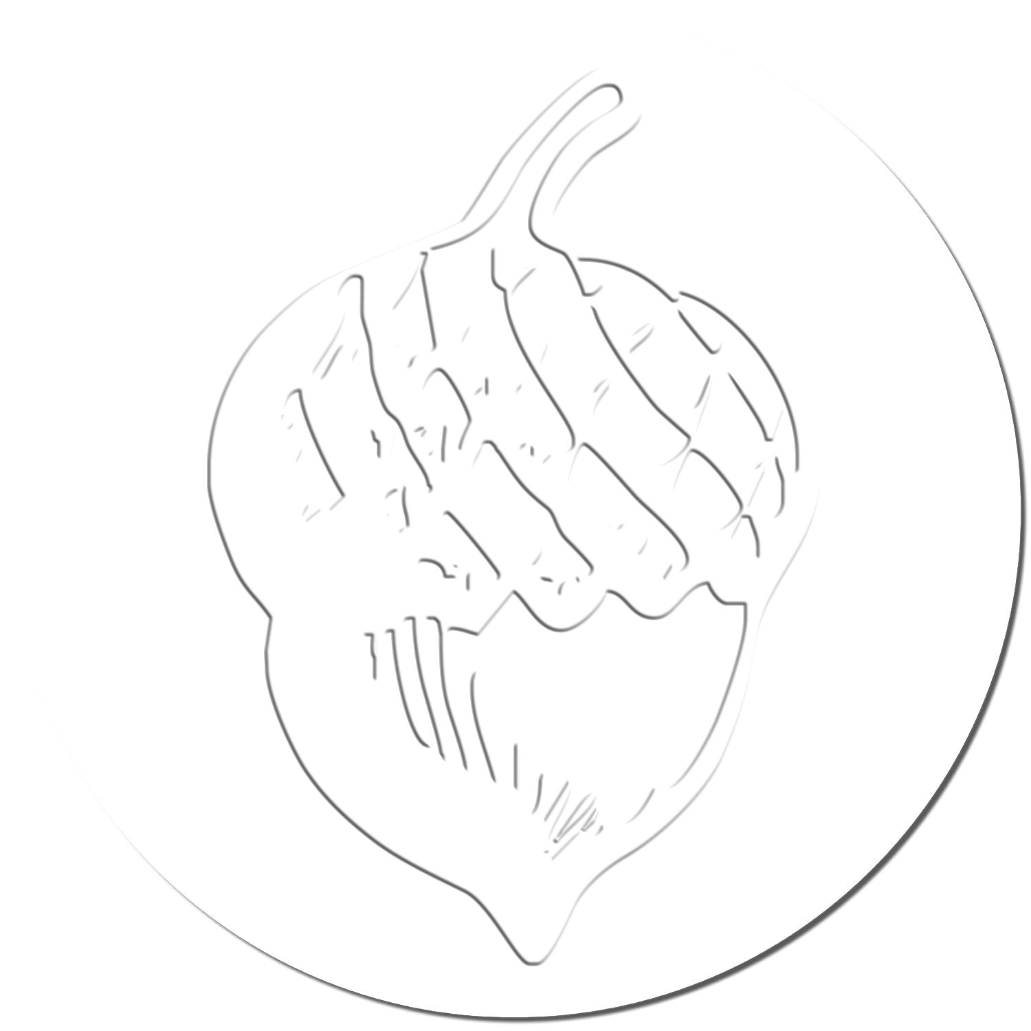 Black Gift Custom Artwork Embosser Enlarged Sample