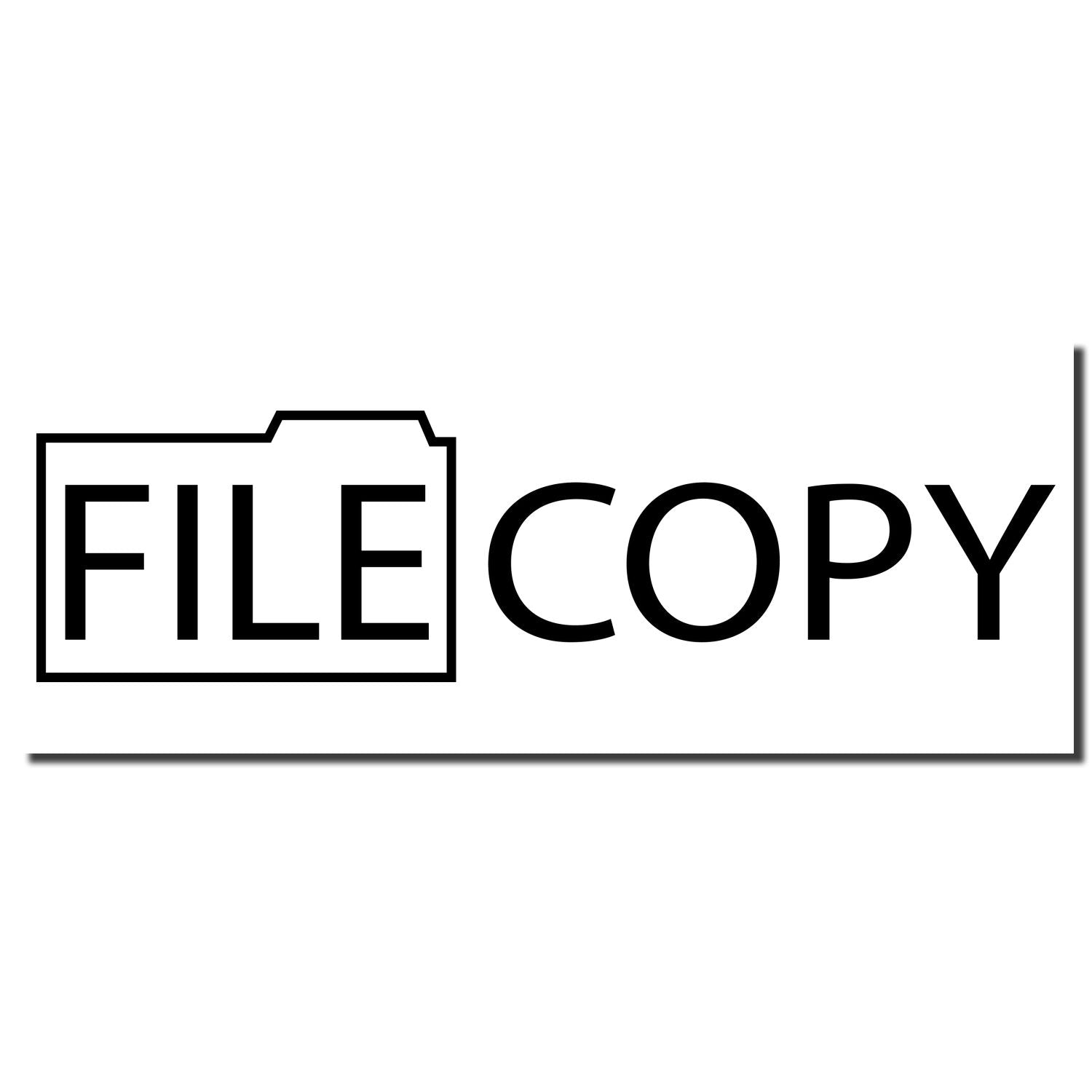File Copy logo with file folder icon and COPY text, representing document copying and file management services.