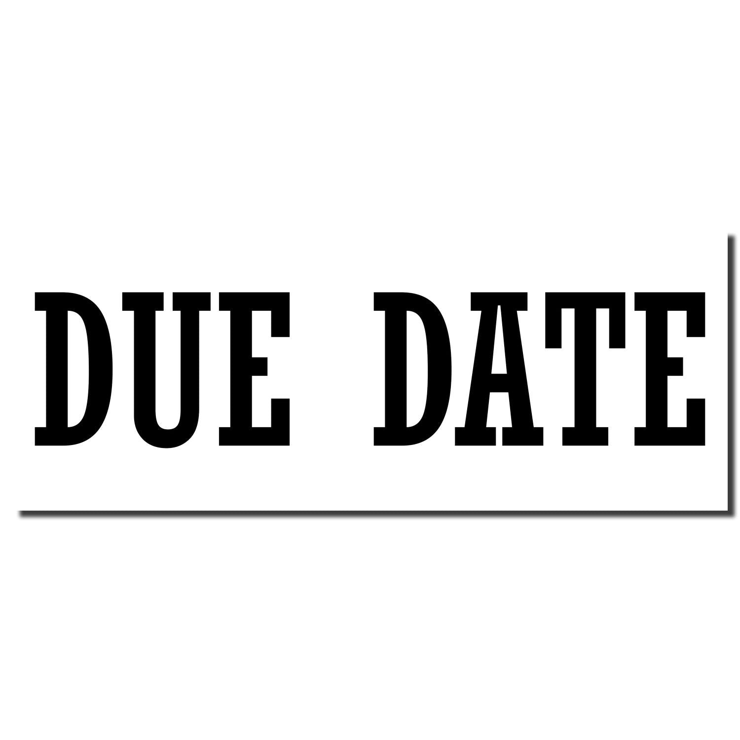 DUF DATE typography logo in bold black letters on a white background