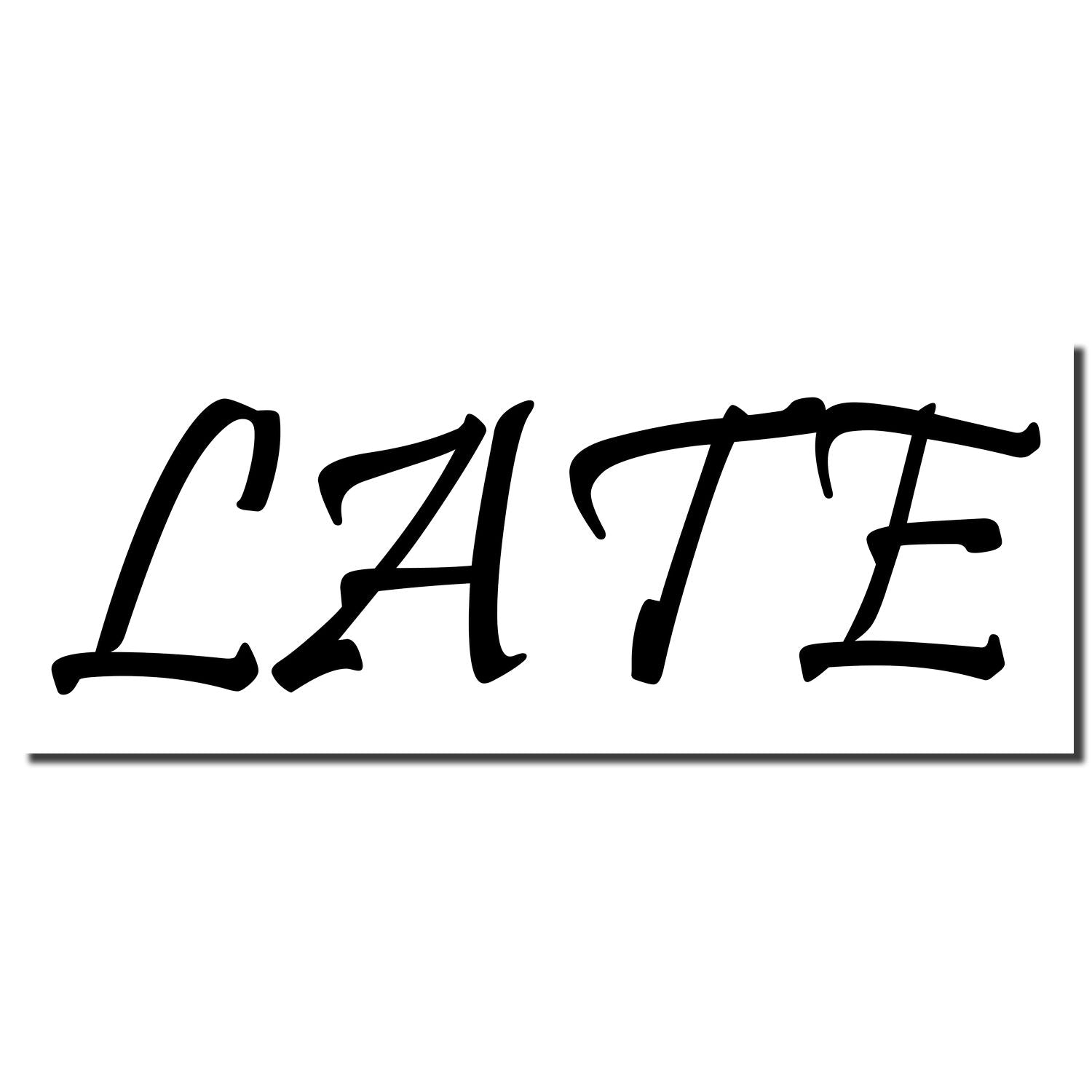 Handwritten-style black typography logo on a white background, used for branding or tattoo-style text art.