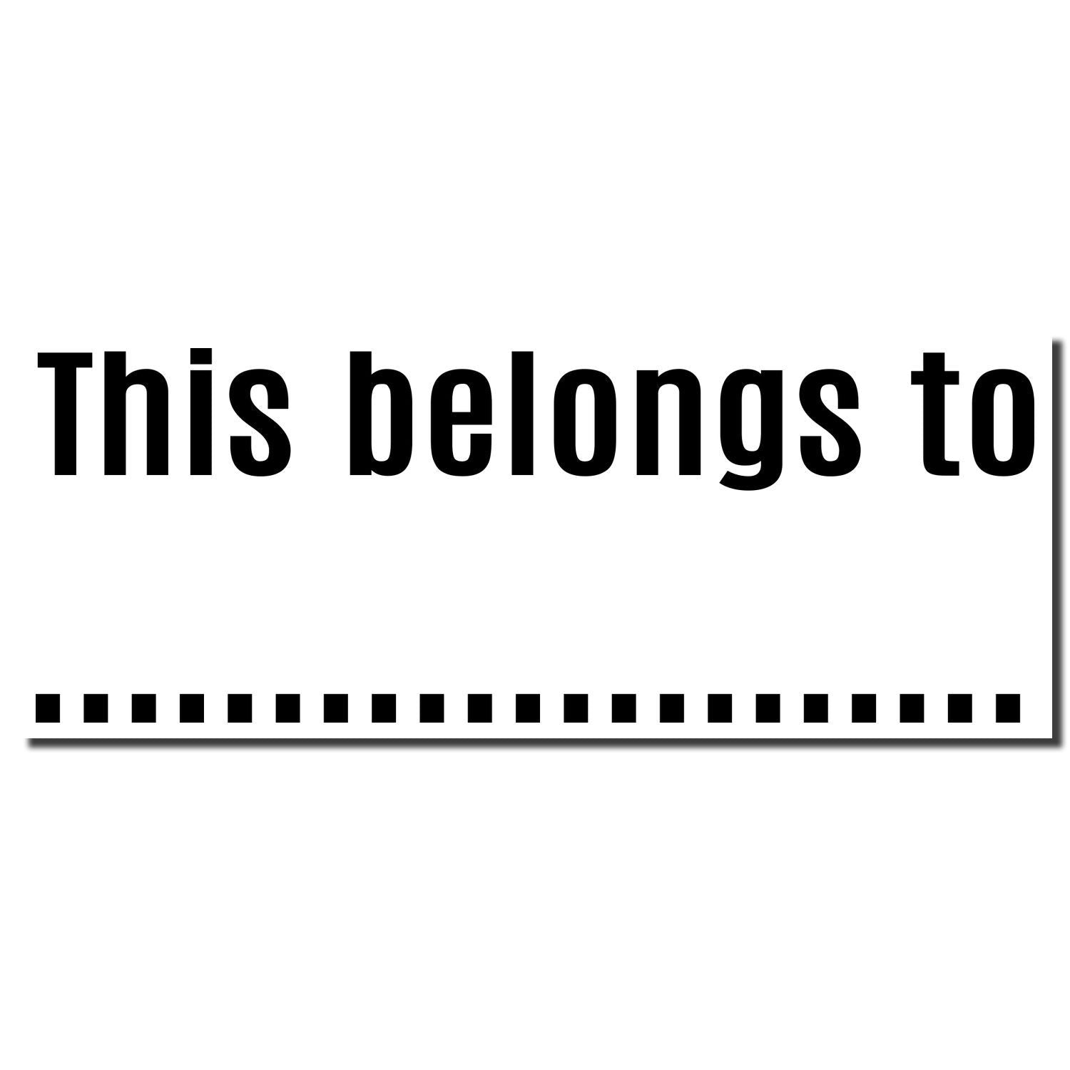 This belongs to label template for organizing school supplies and books in classrooms