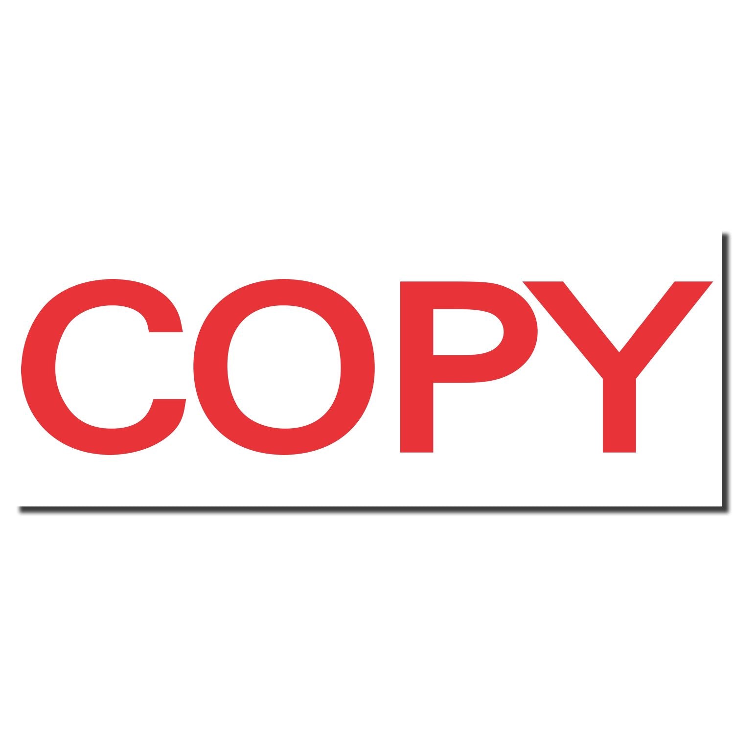 Copy logo with red lettering on white background, representing CPY copying and document printing services branding.
