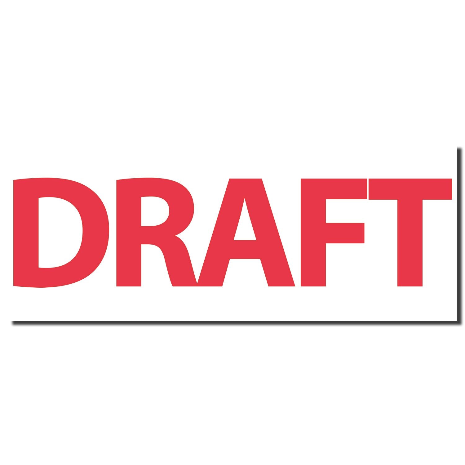 DRAW logo in bold red letters on white background for graphic design branding.