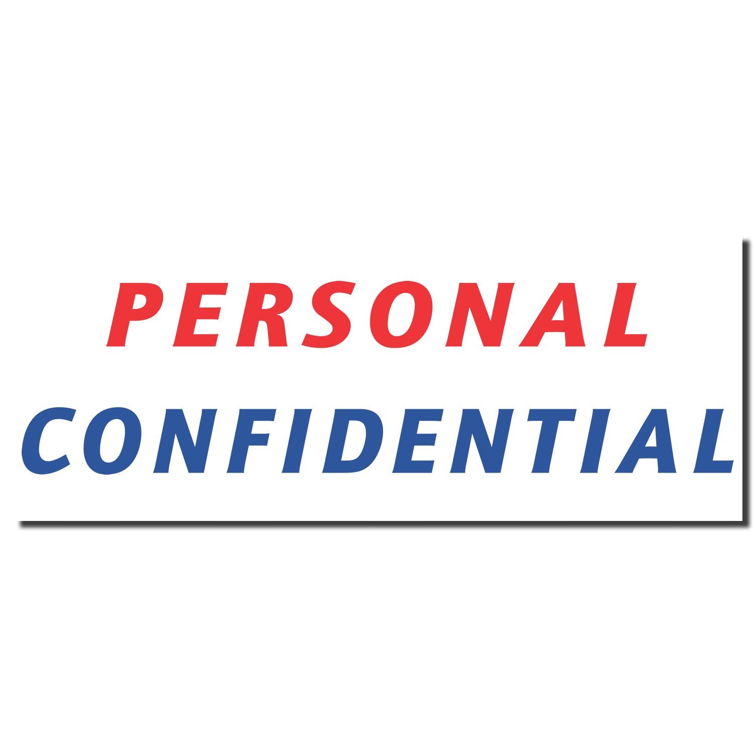 Enlarged Imprint for Two-color Personal Xstamper Stamp