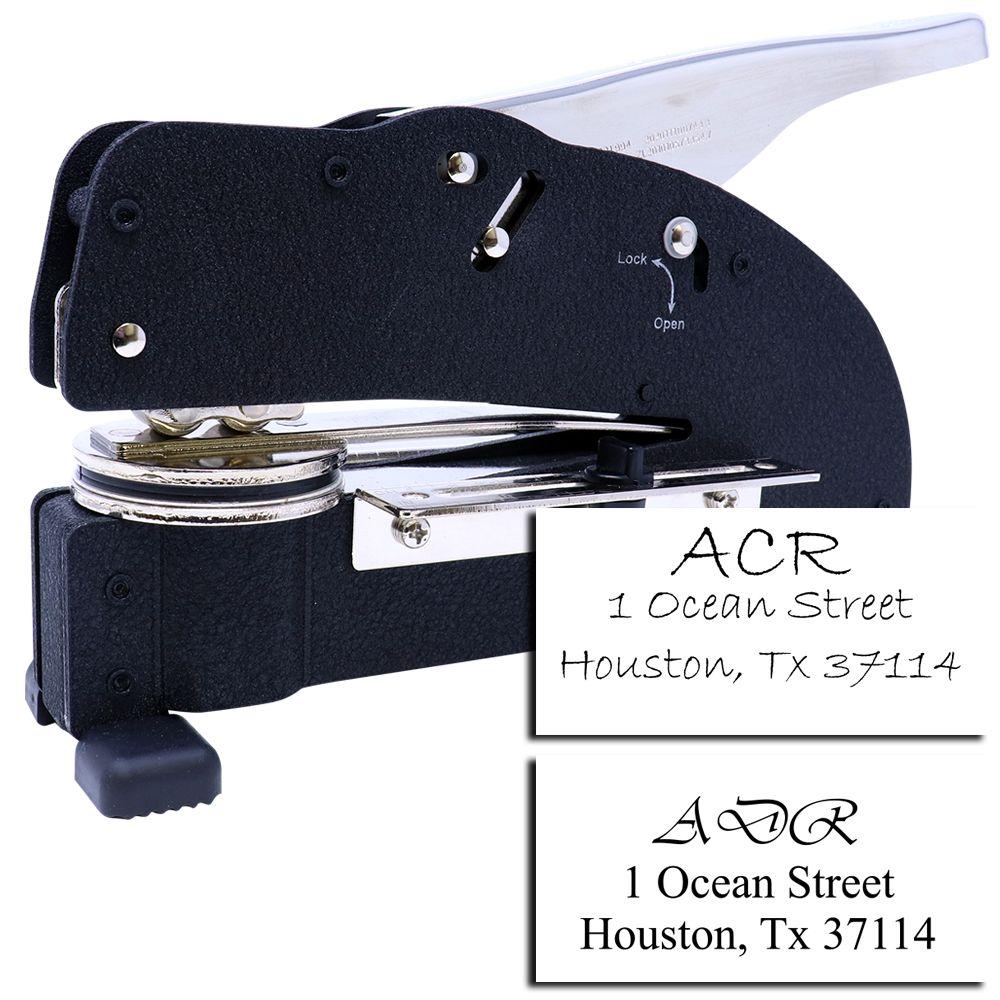 Extended Long Reach Address-Monogram Combo Embosser Main Image
