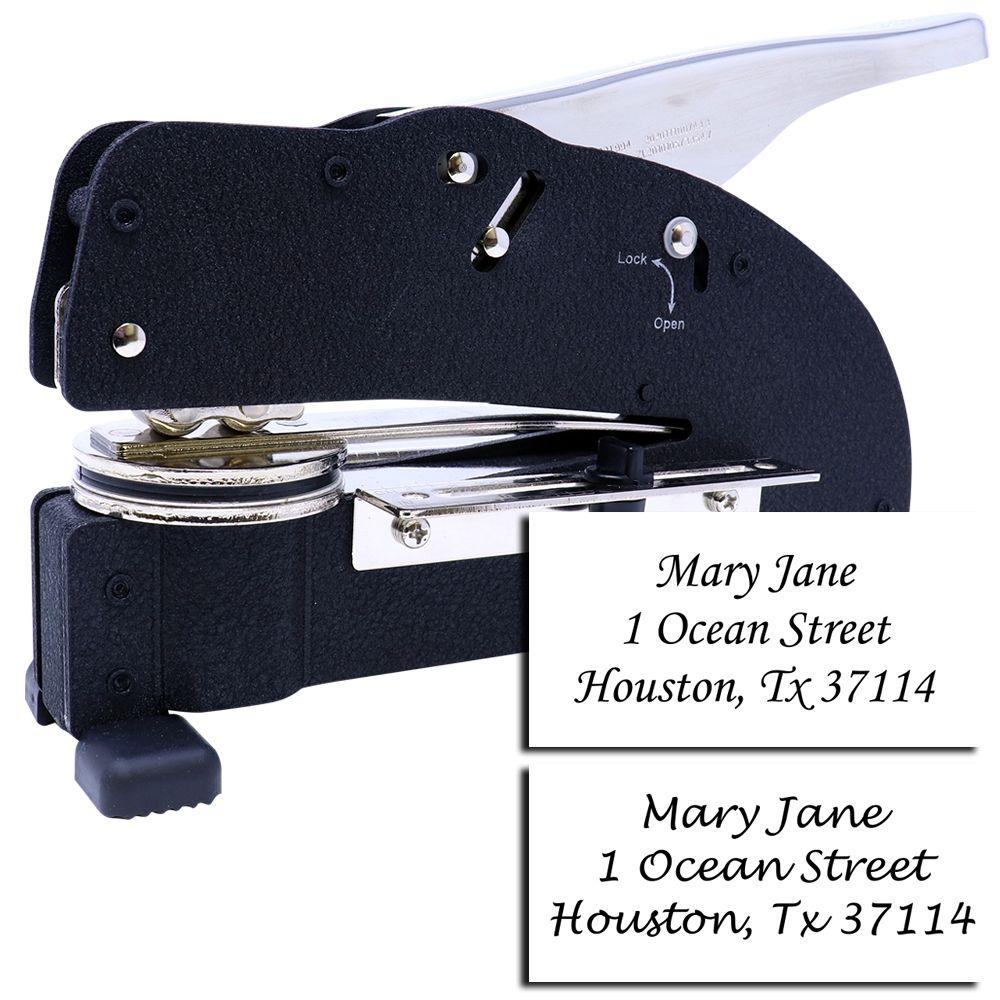 Extended Long Reach Desk Address Embosser Main Image