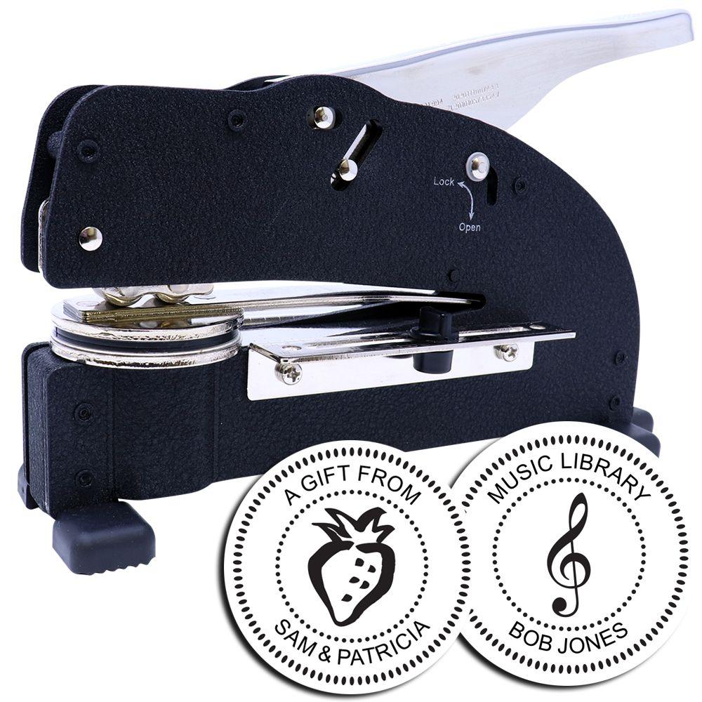 Extended Long Reach Desk Book Embosser Main Image