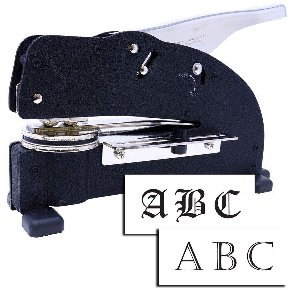 Extended Long Reach Desk Monogram Embosser Main Image