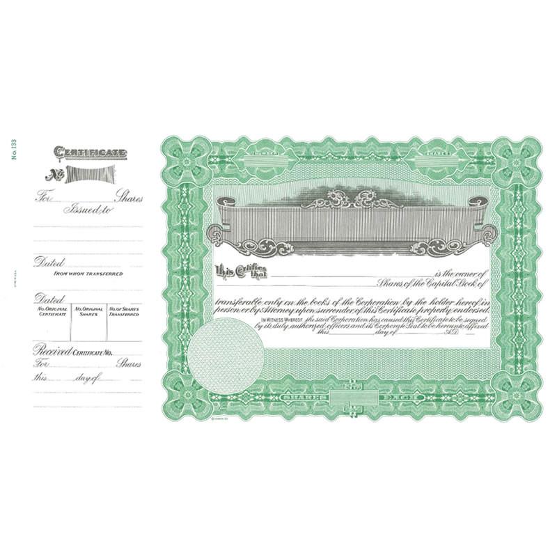 Goes 133 Stock Certificate Main Picture