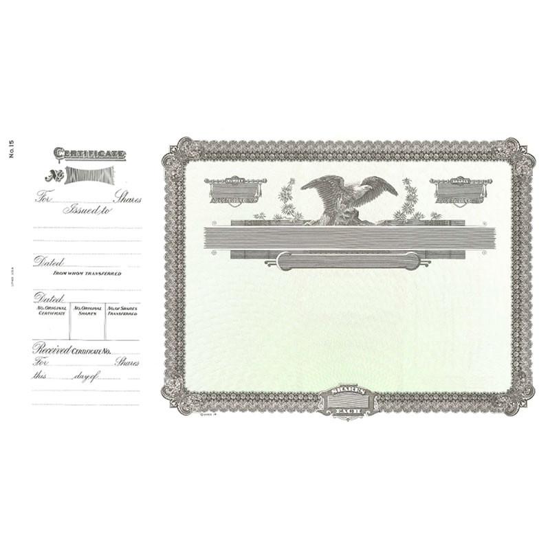 Goes 15 Stock Certificate Main Picture
