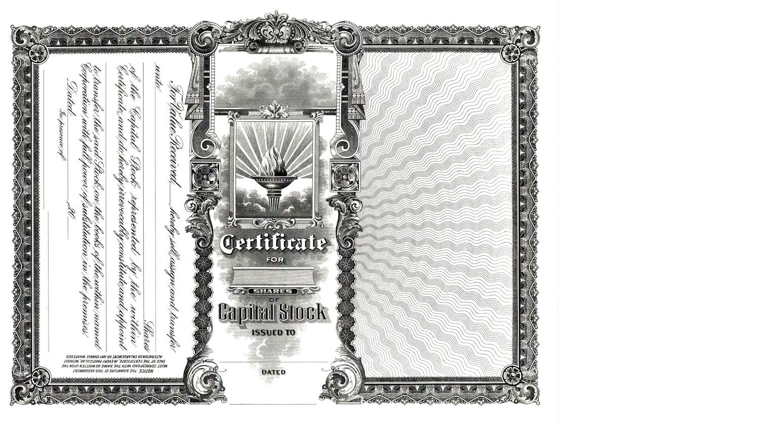 Goes 364 Share Certificate