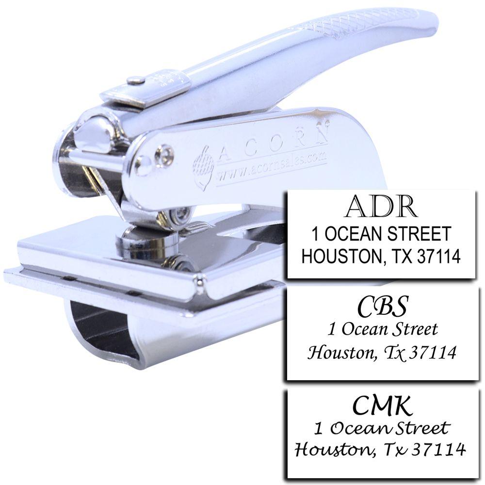 Handheld Address-Monogram Combo Embosser Main Image