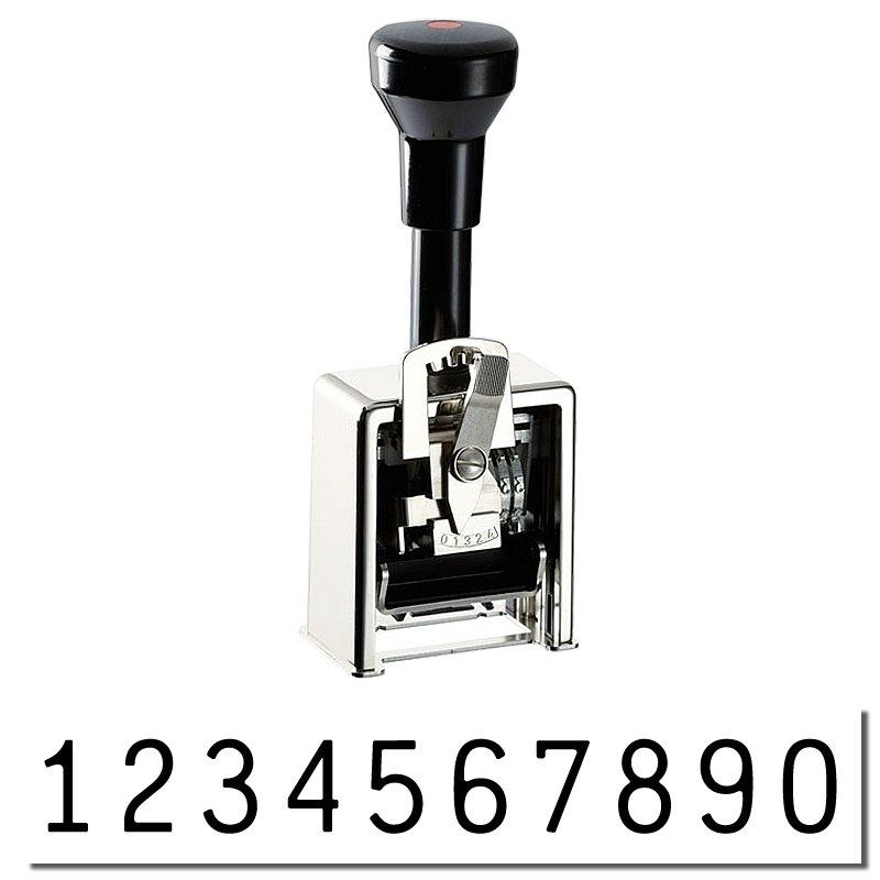 Automatic 6-Digit Numbering Machine Stamp | Acorn Sales
