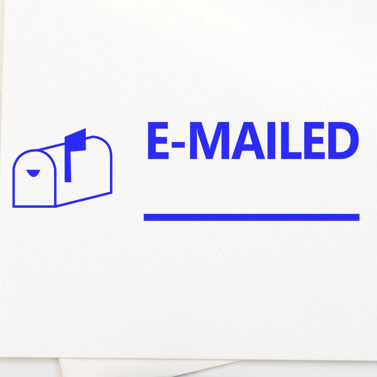 E-MAILED email status graphic with mail envelope icon and E-MAILED text indicating your message was sent successfully.