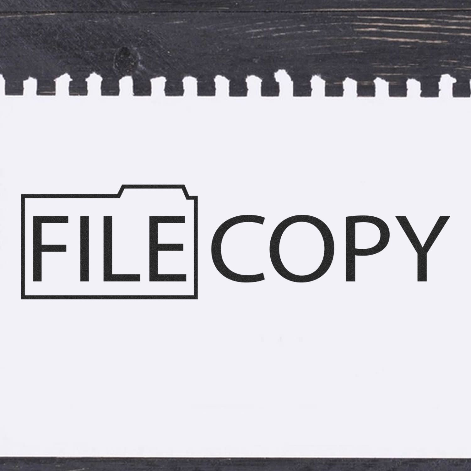 File copy icon on a document, representing duplicate files, document management, and office paperwork.
