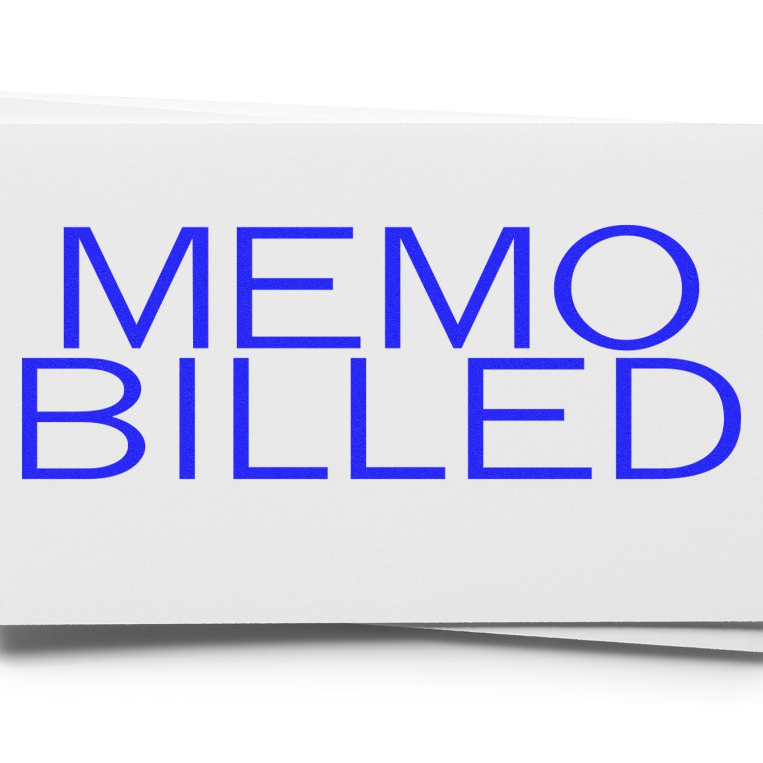 MEMO BILD logo in bold blue typography on white background, Memobild branding for graphic design and memo wall art