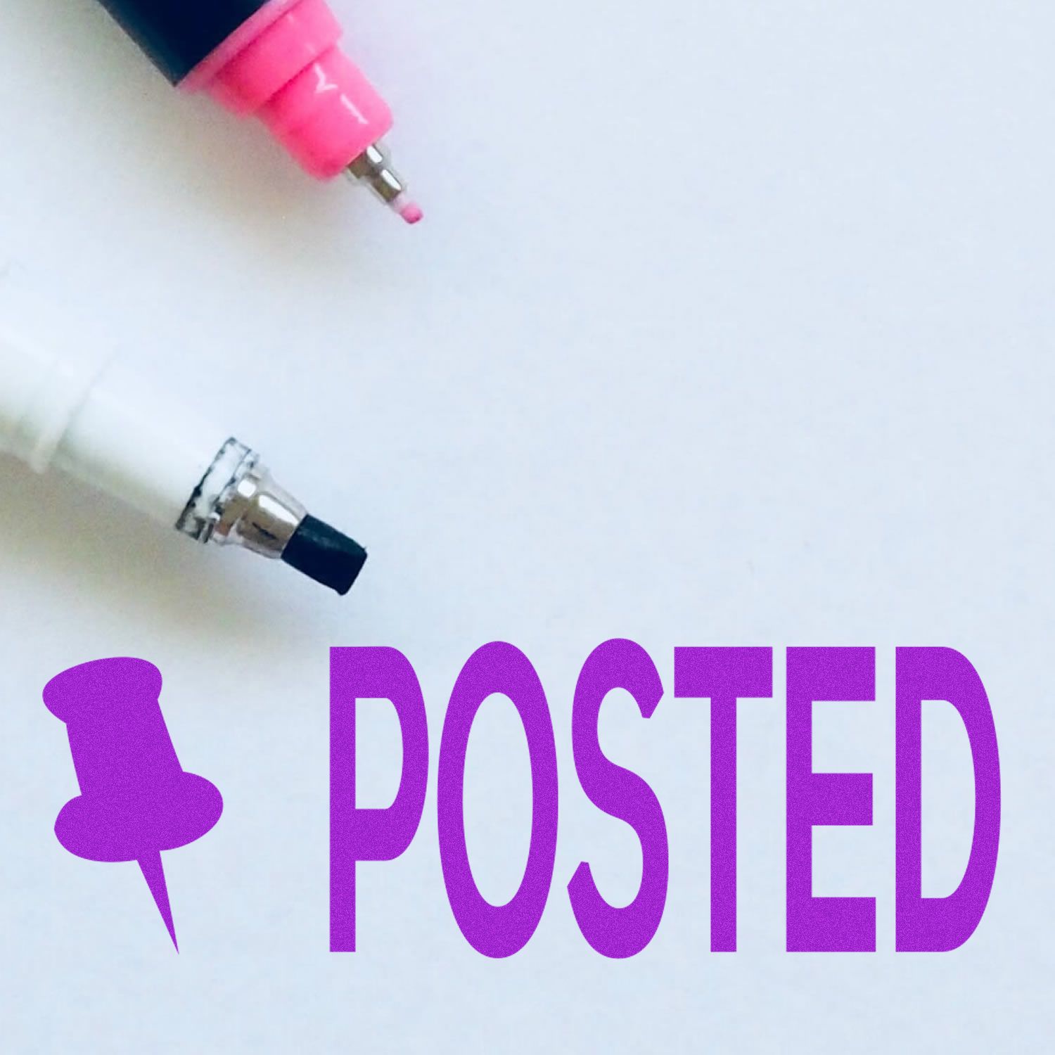 Electrical plug connectors and pins with POSTED text, indicating a published update for electrical wiring or repair services.