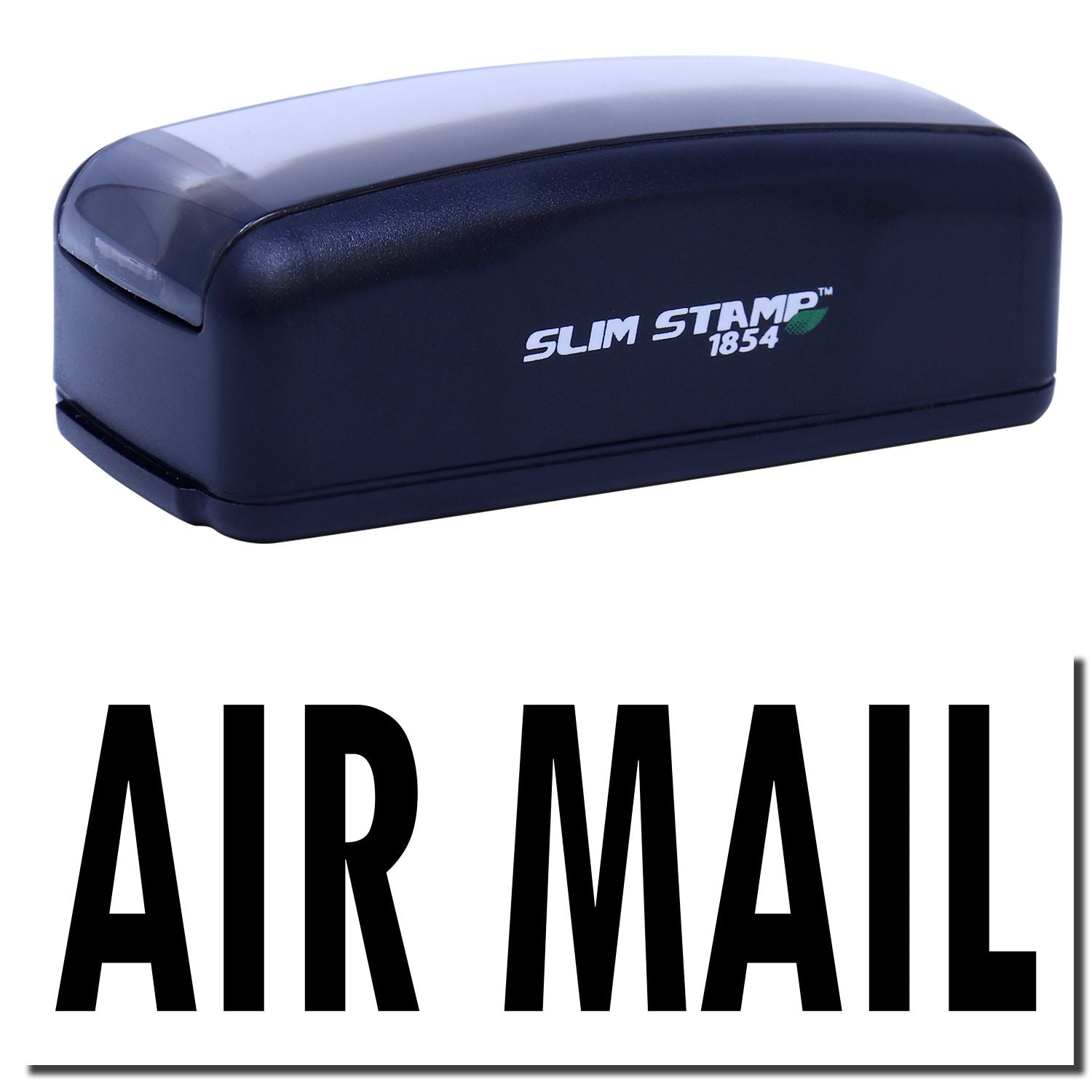 Slim Stamp 1854 self-inking stamp with Air Mail imprint for shipping and mailroom document marking.
