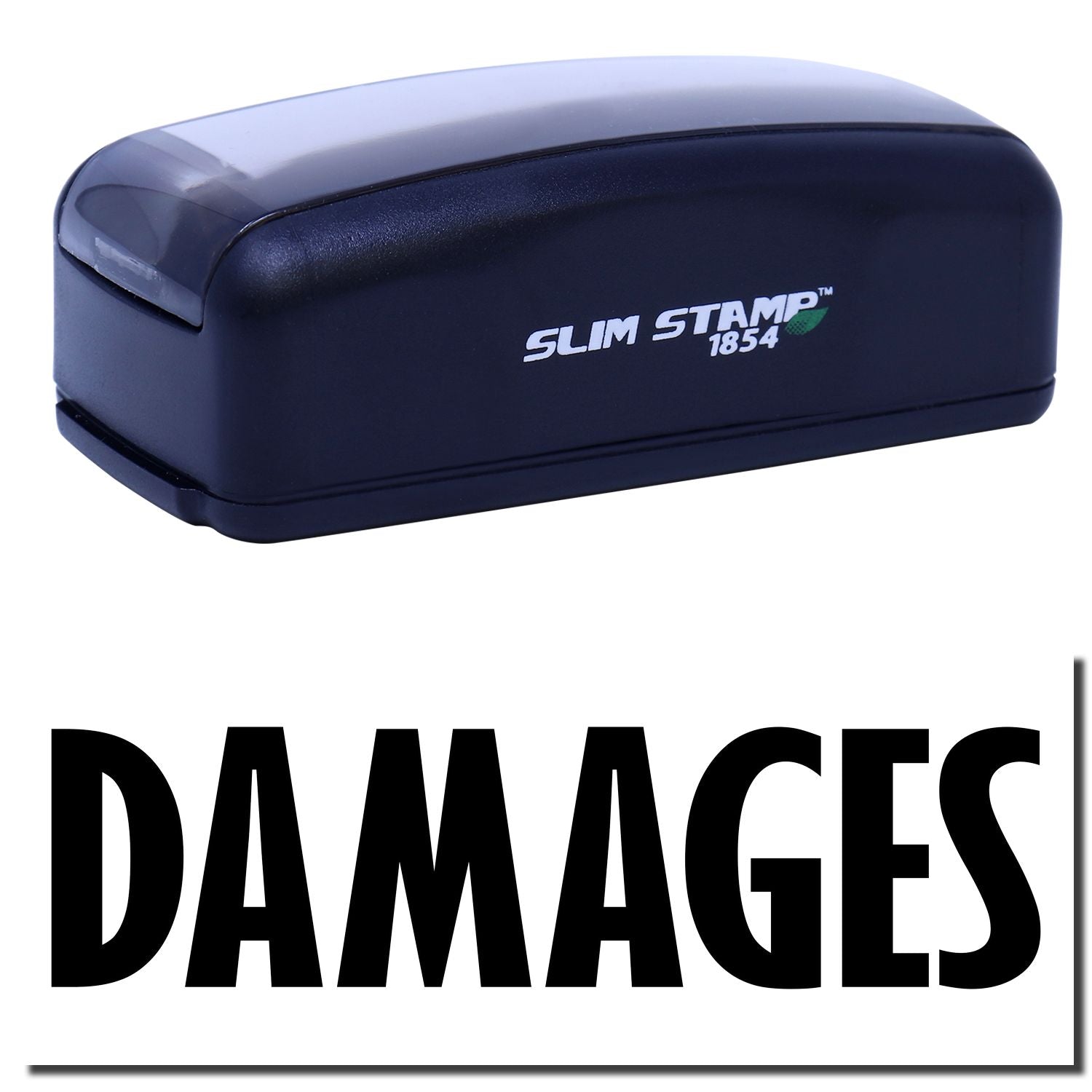 Slim Stamp 1854 inkless stamp dispenser for DIY document marking and brandingcompact portable office stamper for dates and logos.