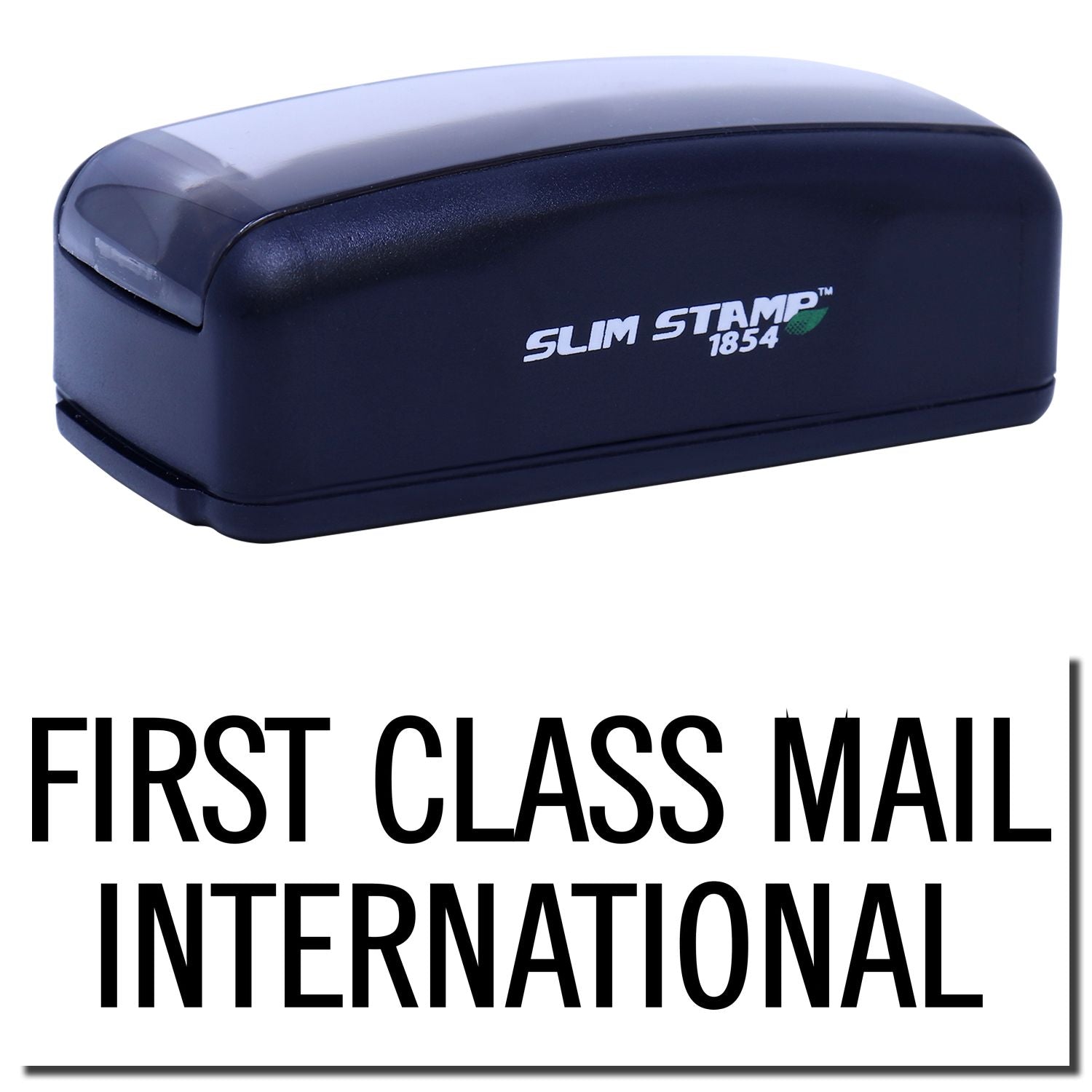 Slim Stamp 1854 First Class Mail International stamp for shipping labels and envelopes