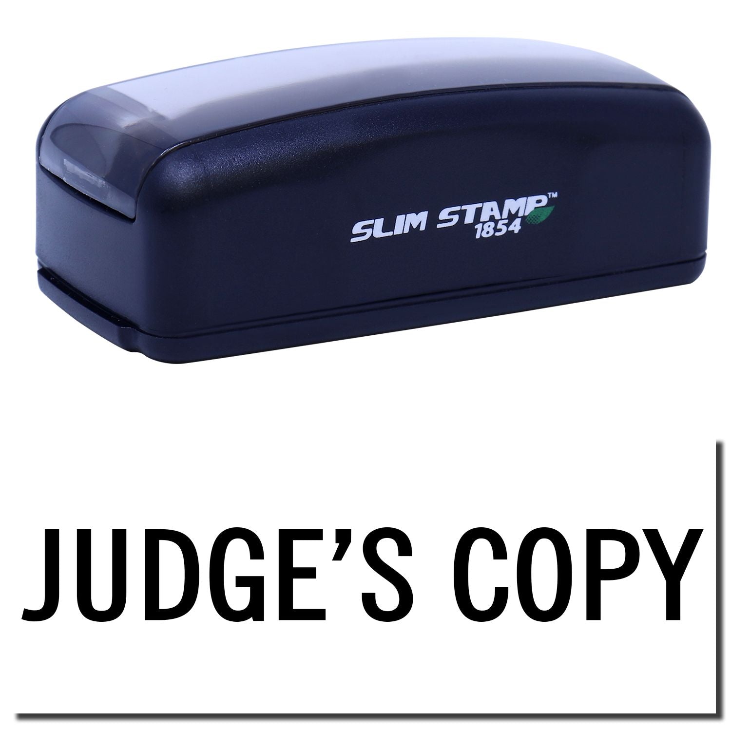 Slim Stamp 1854 ink stamp product image for creating official Judges Copy document copies