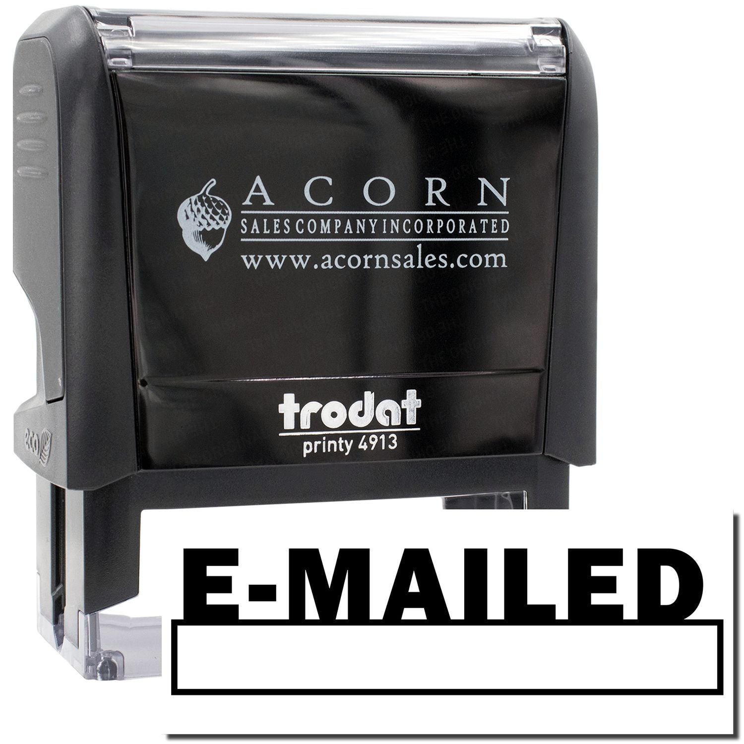 Acorn Sales Incorporated Printy 4913 stamp marking emails as E-MAILED for document tracking