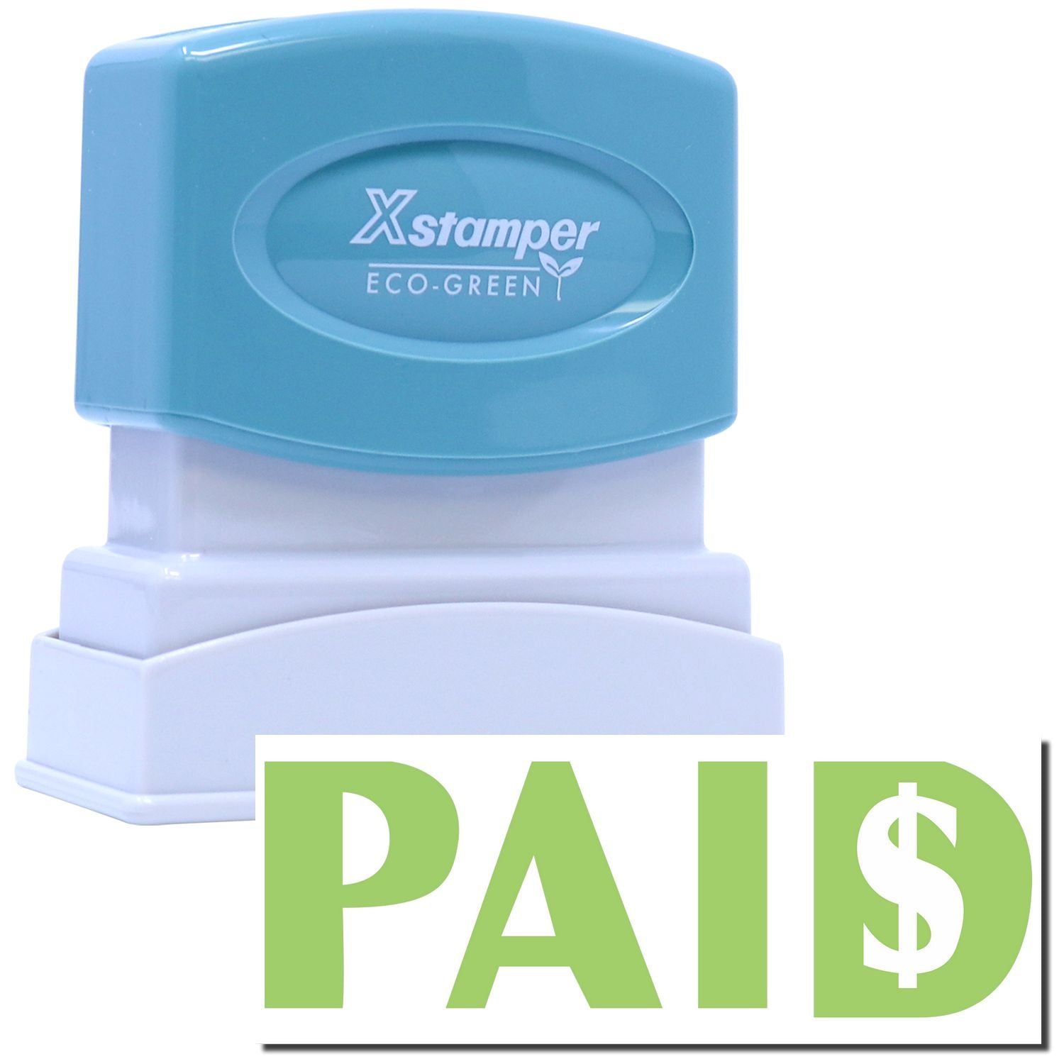 Green Paid Xstamper Stamp Main Image