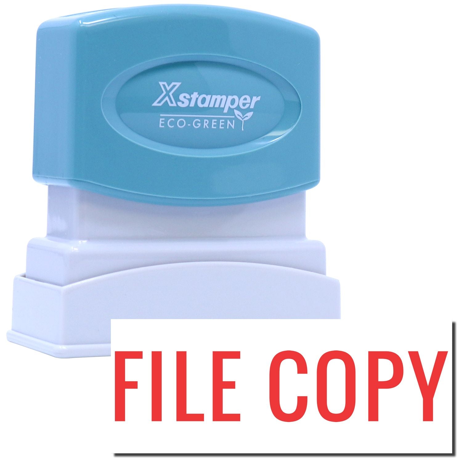 Red File Copy Xstamper Stamp