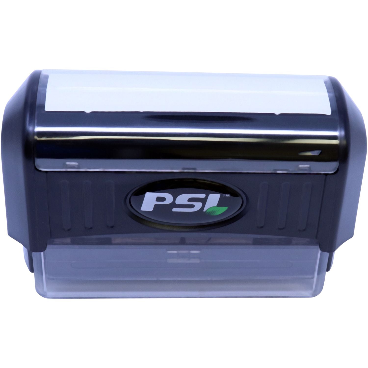 Front view of Sony PlayStation 3 (PS3) gaming console with disc drive slot and PS3 logo.