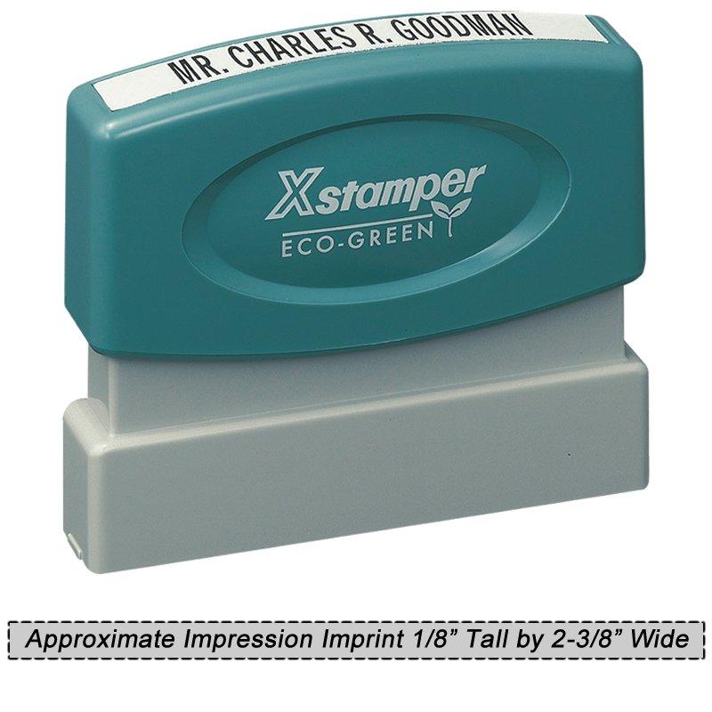 Main Image for N05 Custom Xstamper 1/8 x 2-3/8 