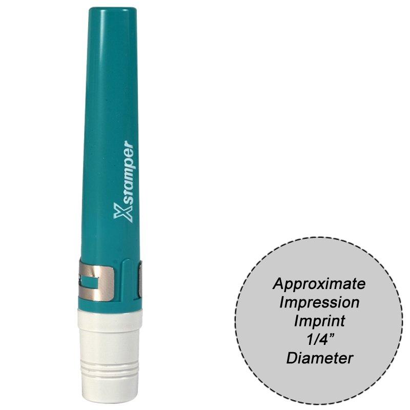 Main Image for N06 Custom Xstamper 1/4 Diameter 